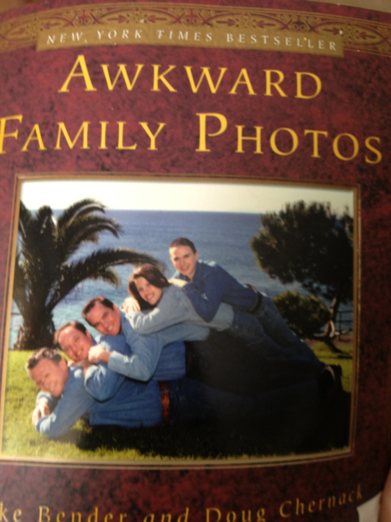 Sitting in my photographers house and...